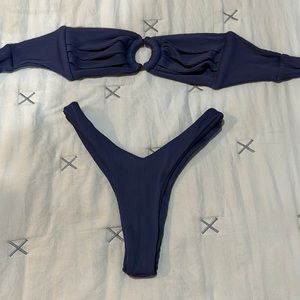 Small Kulani kini strapless two piece